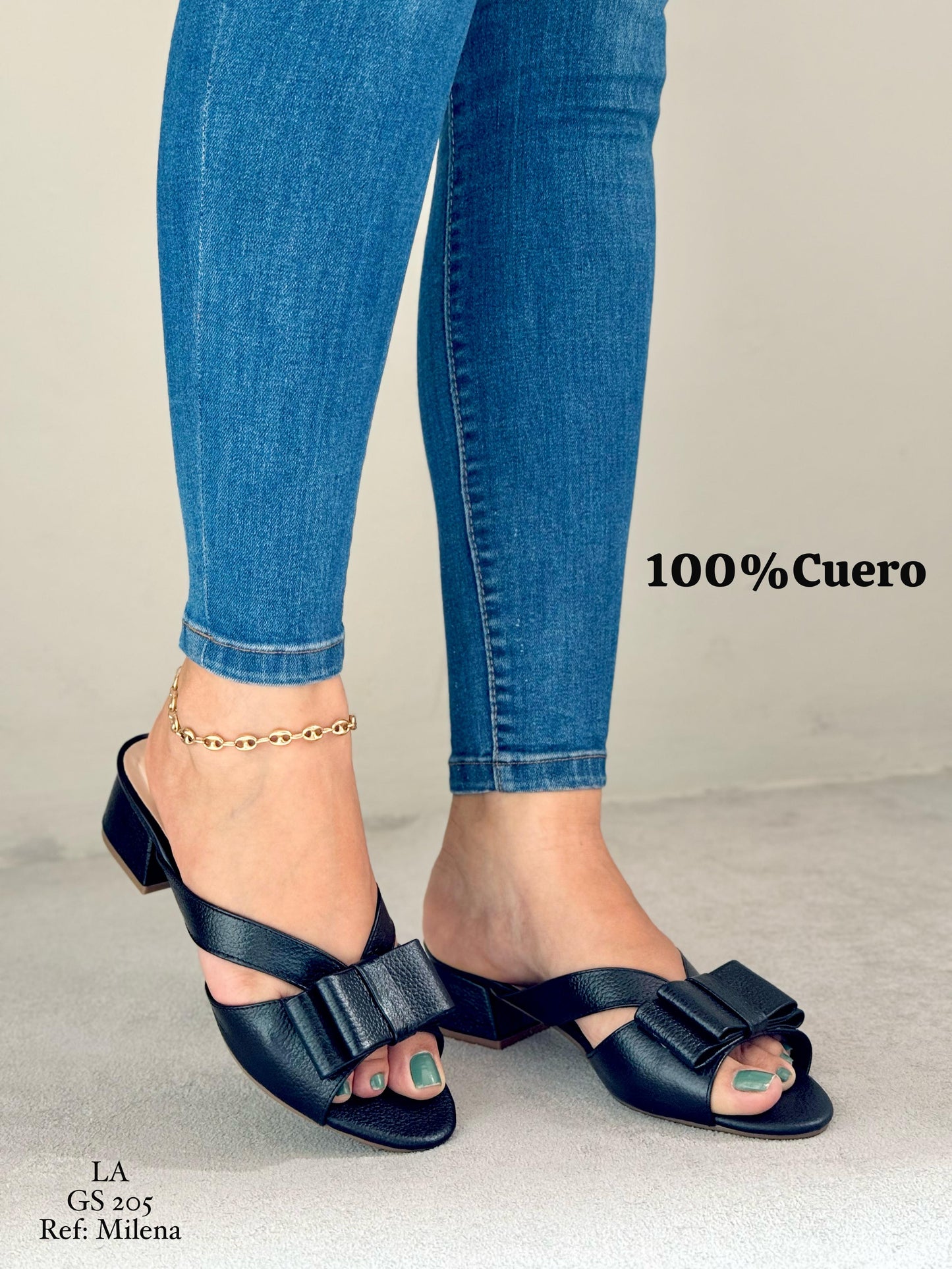 Sandalia de cuero: Ref. Miela